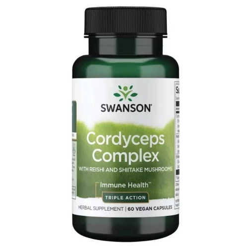 Swanson - Cordyceps Complex - 60 kapsułek Swanson - Cordyceps Complex - 60 kapsułek